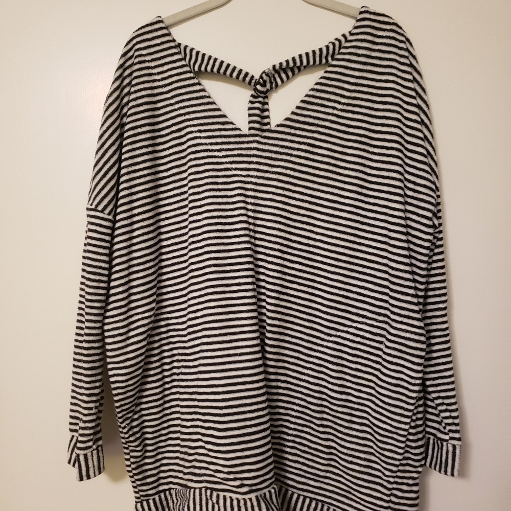 Free People oversized cover up or lounge shirt